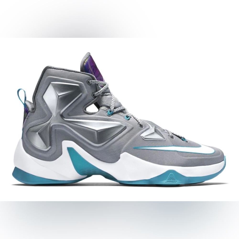 Nike Lebron 13 Blue Lagoon Men’s Basketball Shoes Size 12 Rare Like New